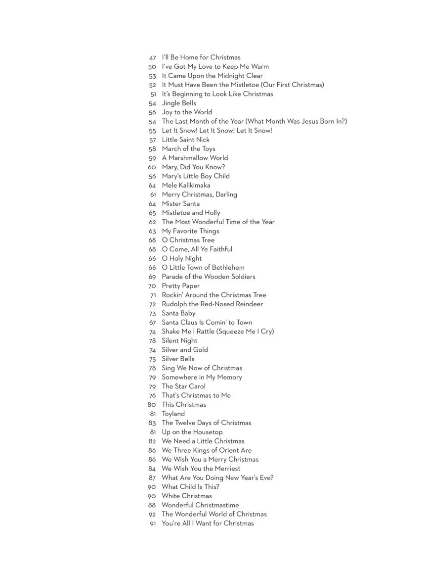 101 Christmas Songs for Trumpet