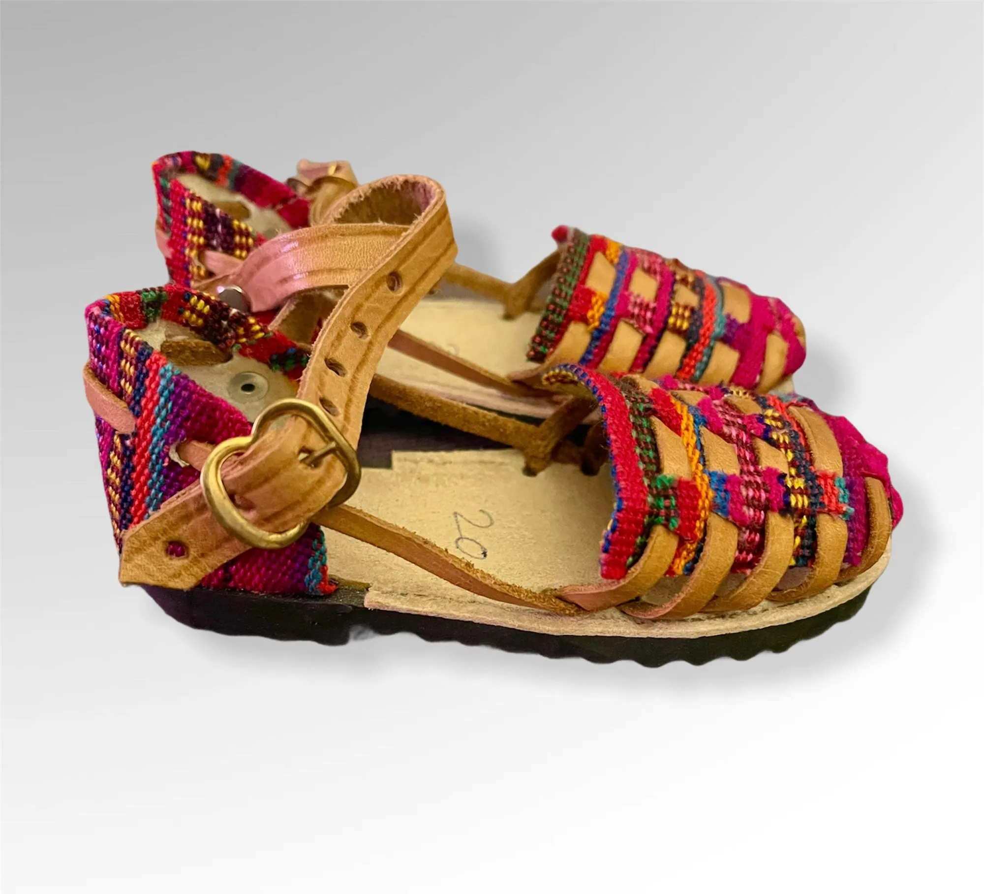 12-18 Months-Baby Multicolor Huarachas- Huarachas para bebes