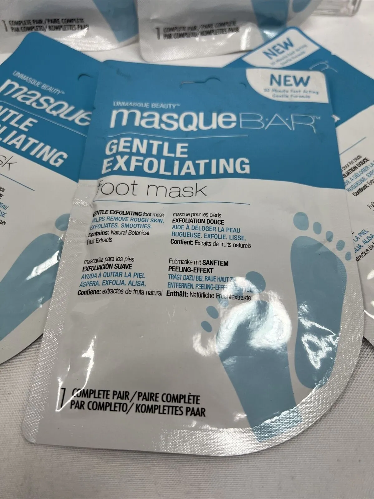 (5) masque BAR foot mask Exfoliating Repair Dry Cracked Calloused Feet Heels