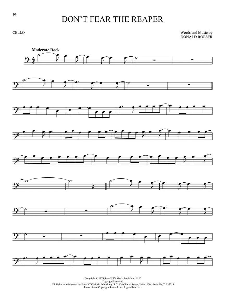 50 Pop Songs for Kids for Cello
