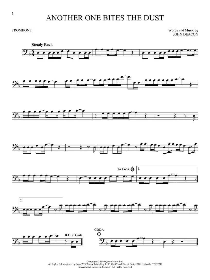 50 Pop Songs for Kids for Trombone