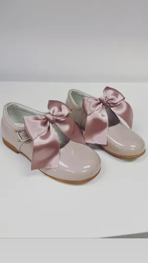 6275 Pink Rosa Palo Mary Jane Shoe - Dusky Pink