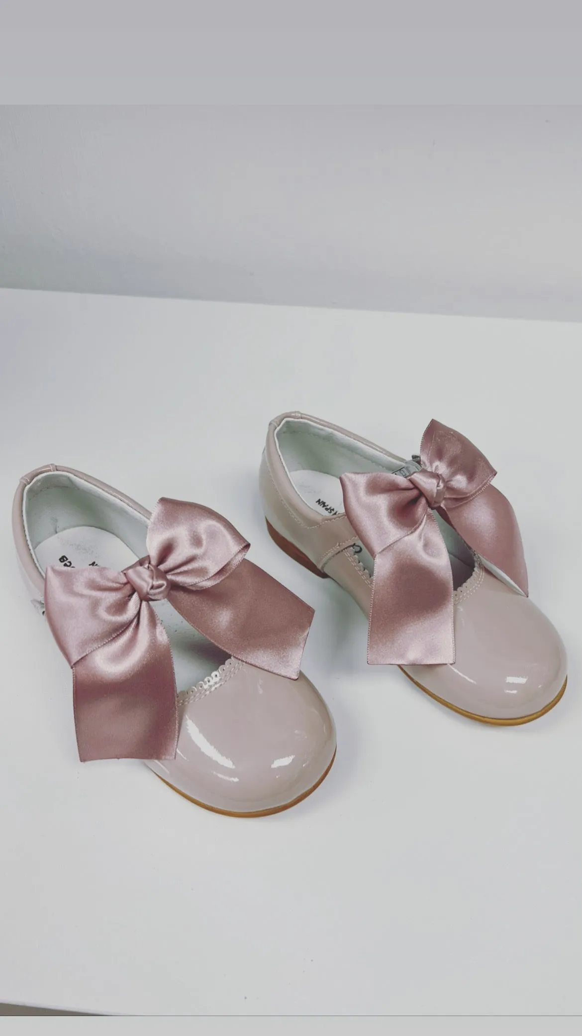 6275 Pink Rosa Palo Mary Jane Shoe - Dusky Pink