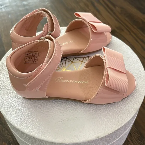 Age of Innocence Mary Pink Patent Leather Sandal