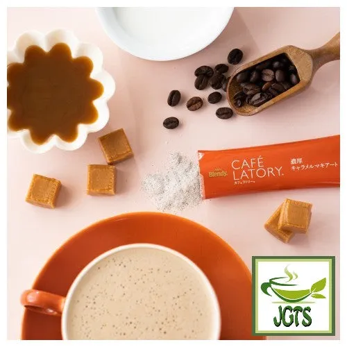 (AGF) Blendy Cafe Latory Rich Caramel Macchiato 7 Sticks