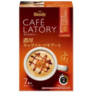 (AGF) Blendy Cafe Latory Rich Caramel Macchiato 7 Sticks