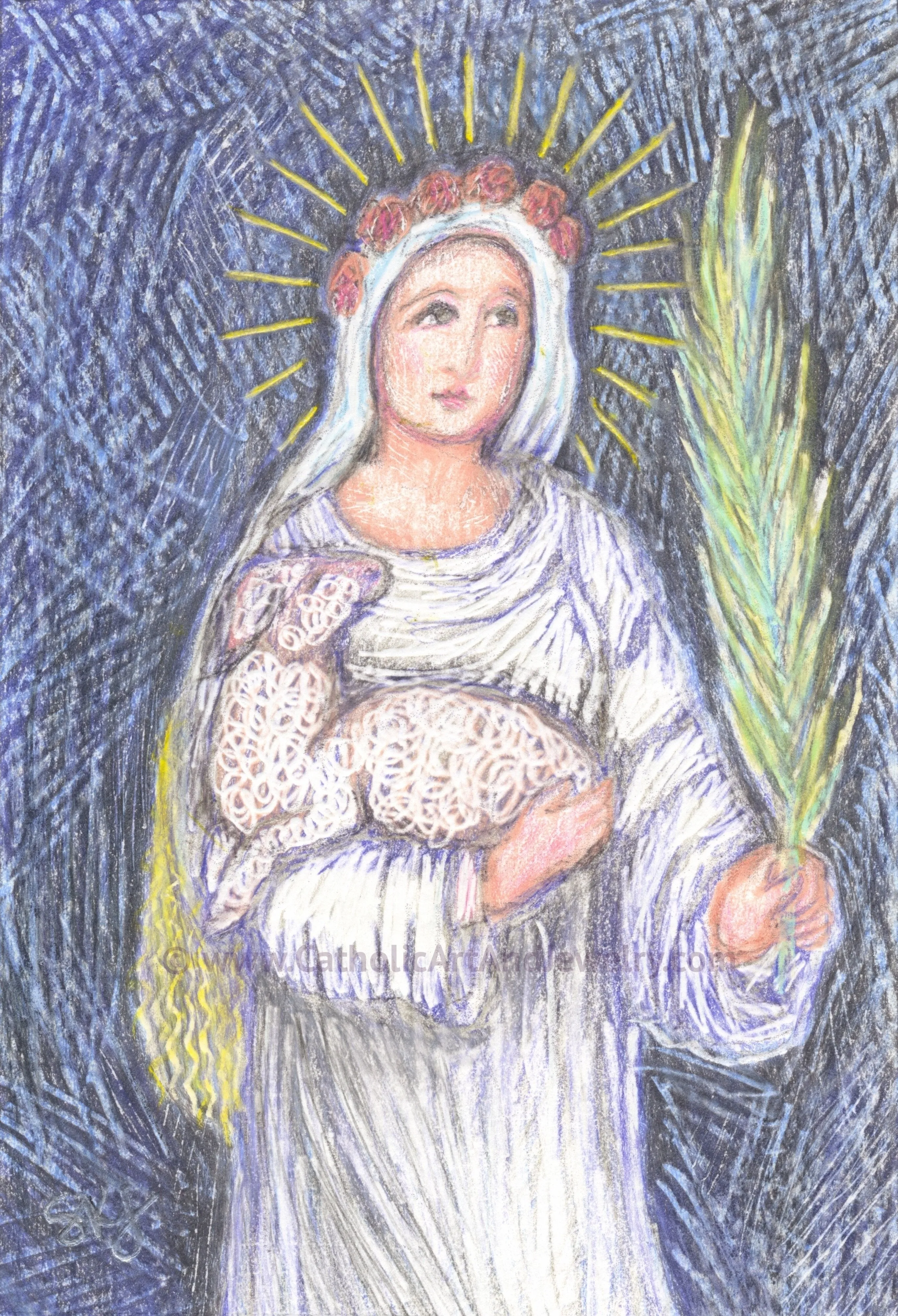 Agnes Art Print