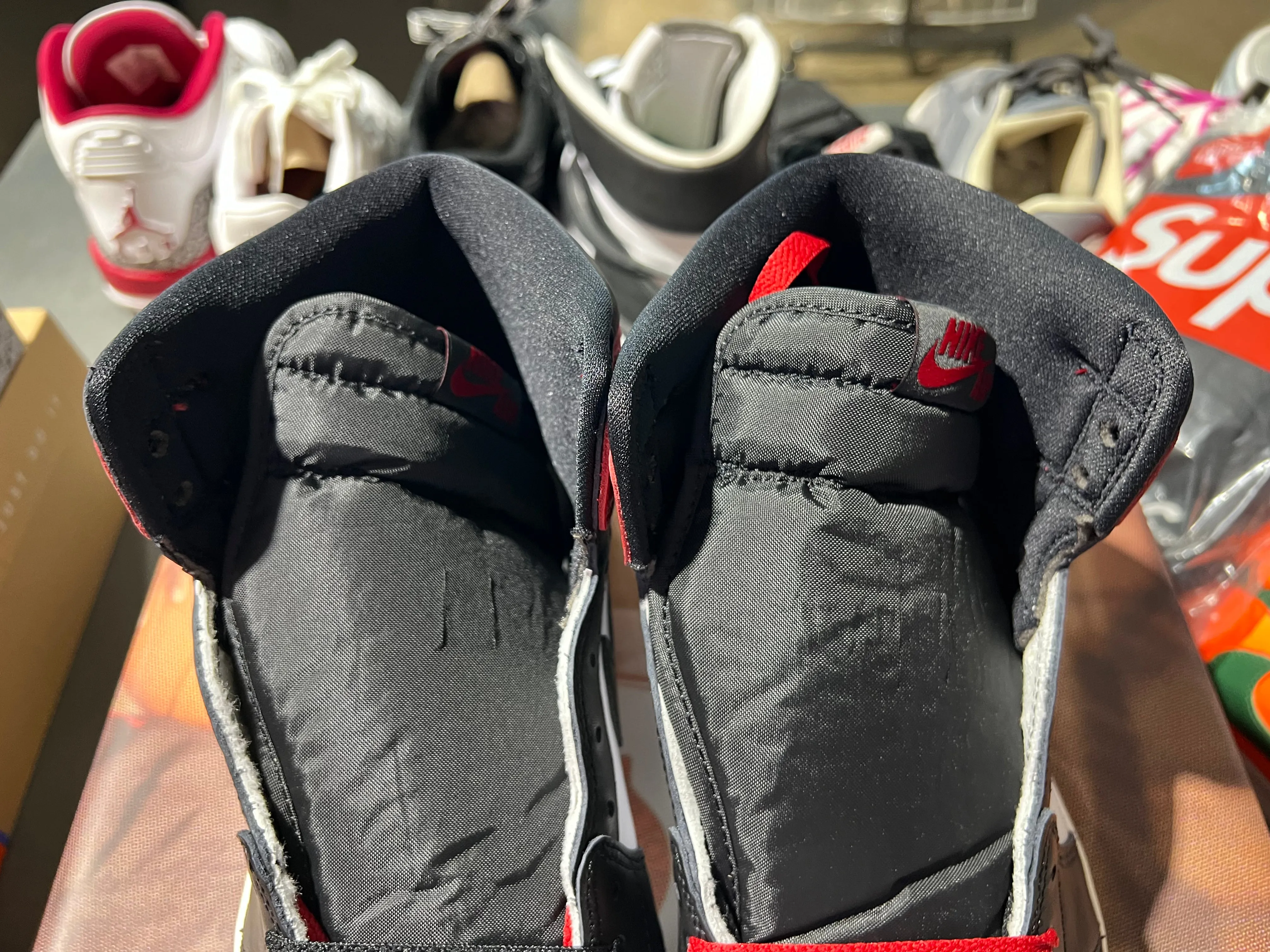 Air Jordan 1 Retro High OG - Black Toe Reimagined