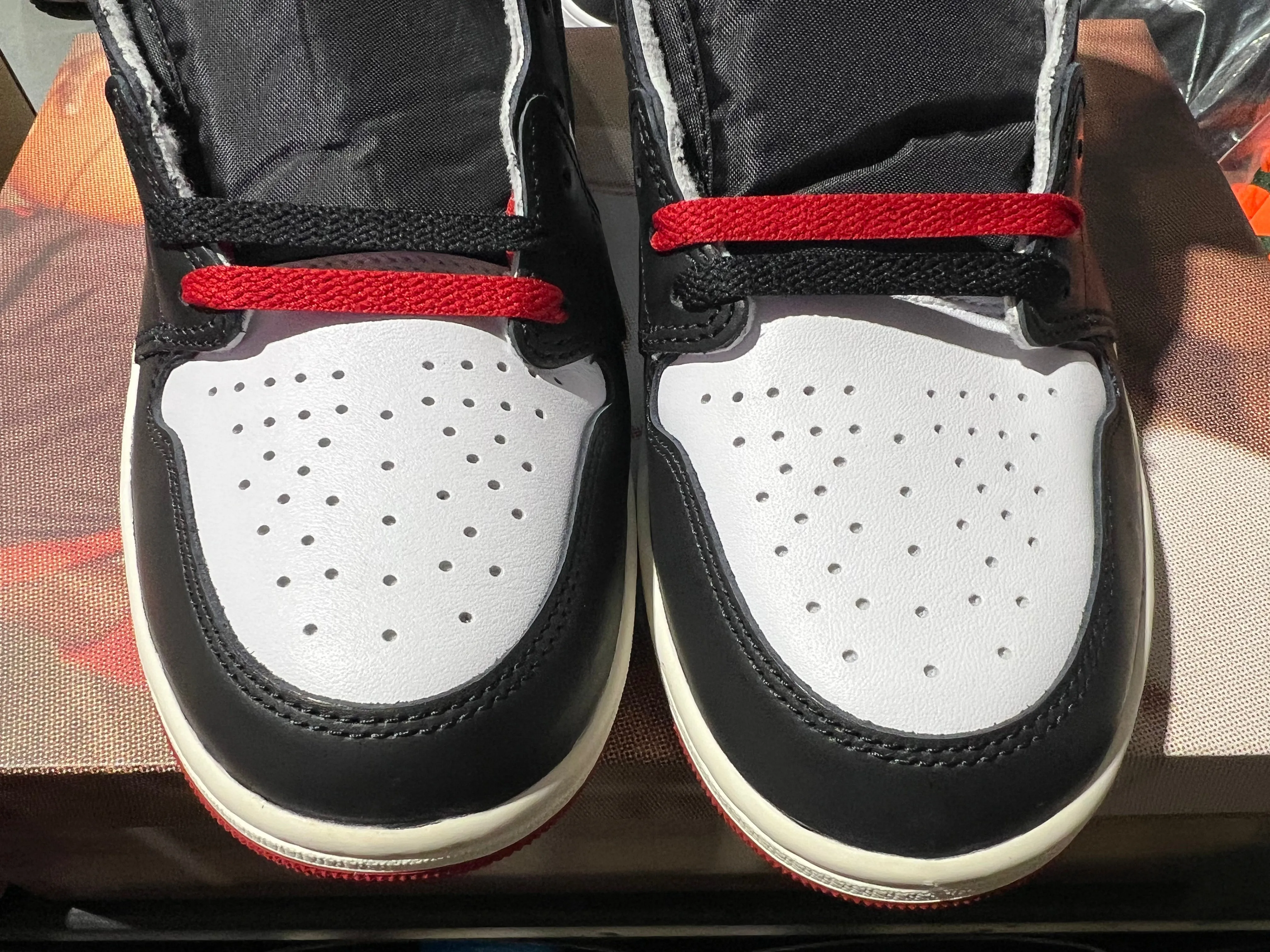 Air Jordan 1 Retro High OG - Black Toe Reimagined