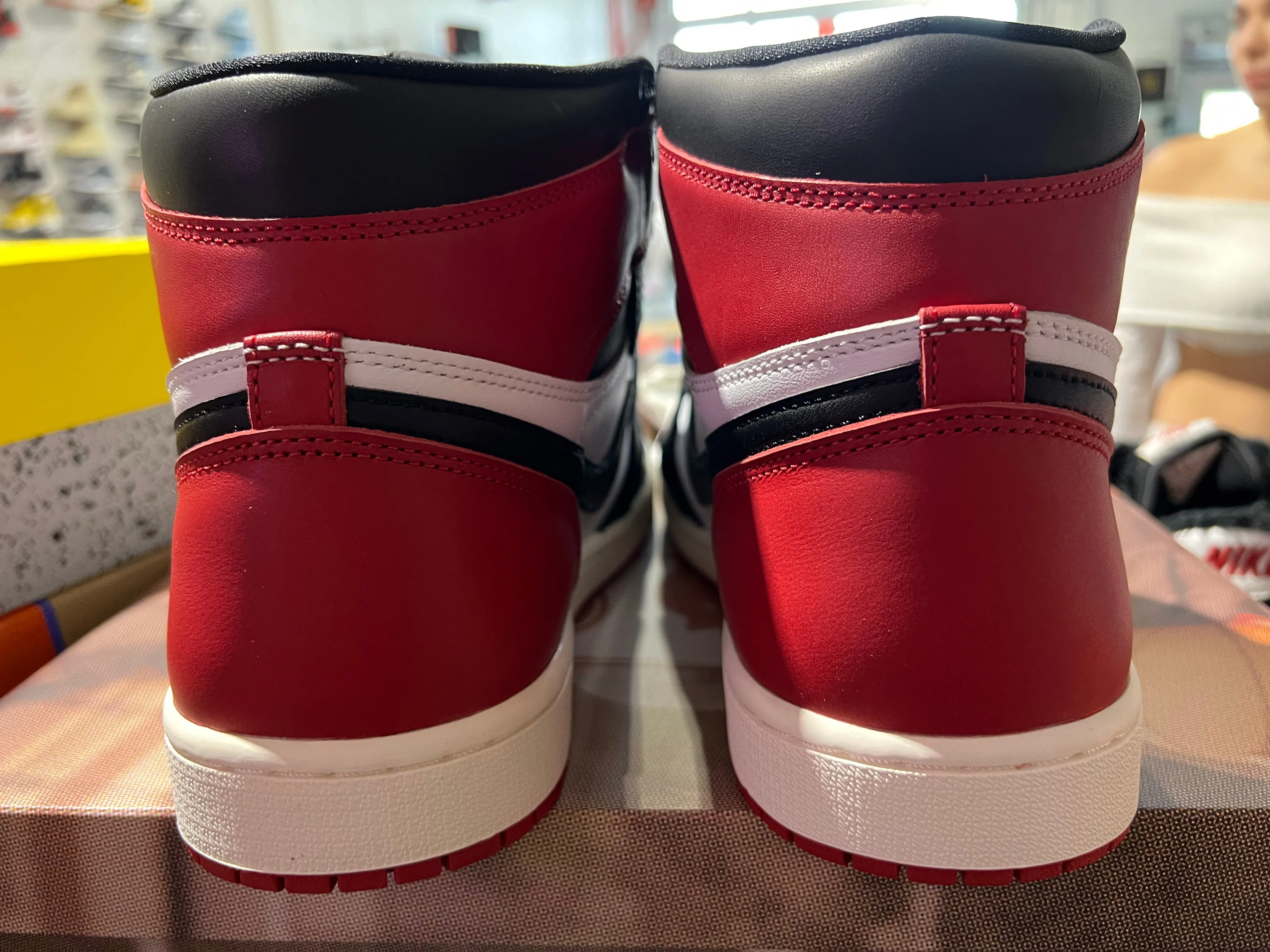 Air Jordan 1 Retro High OG - Black Toe Reimagined