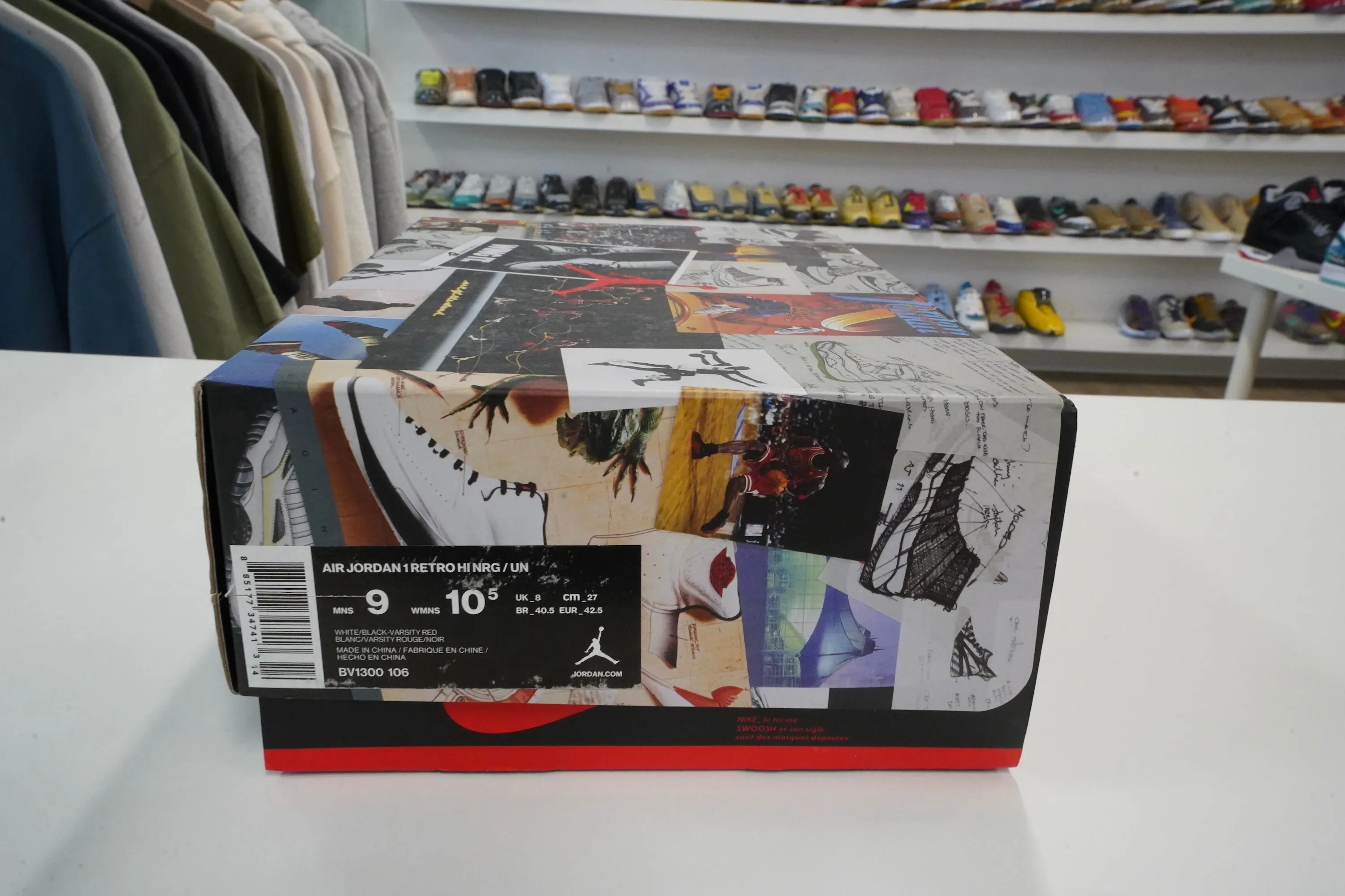 Air Jordan 1 Retro High Union Black Toe