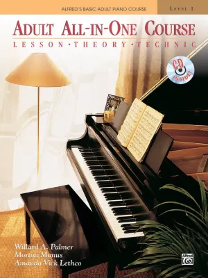 Alfred's Basic Adult All-in-One Course, Book 1 w/ CD