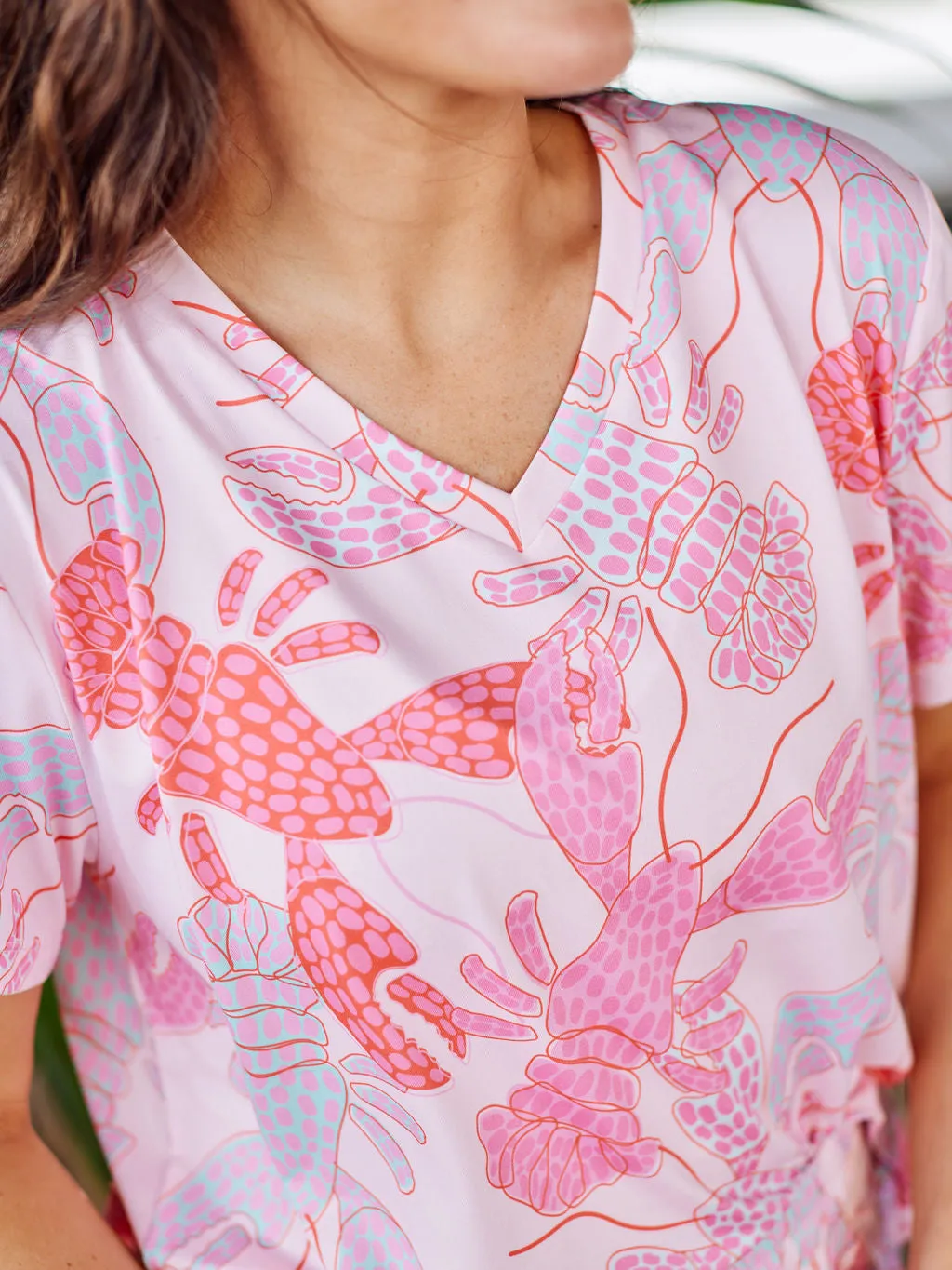 Alli Pajama Set - Perfect Mate Pink
