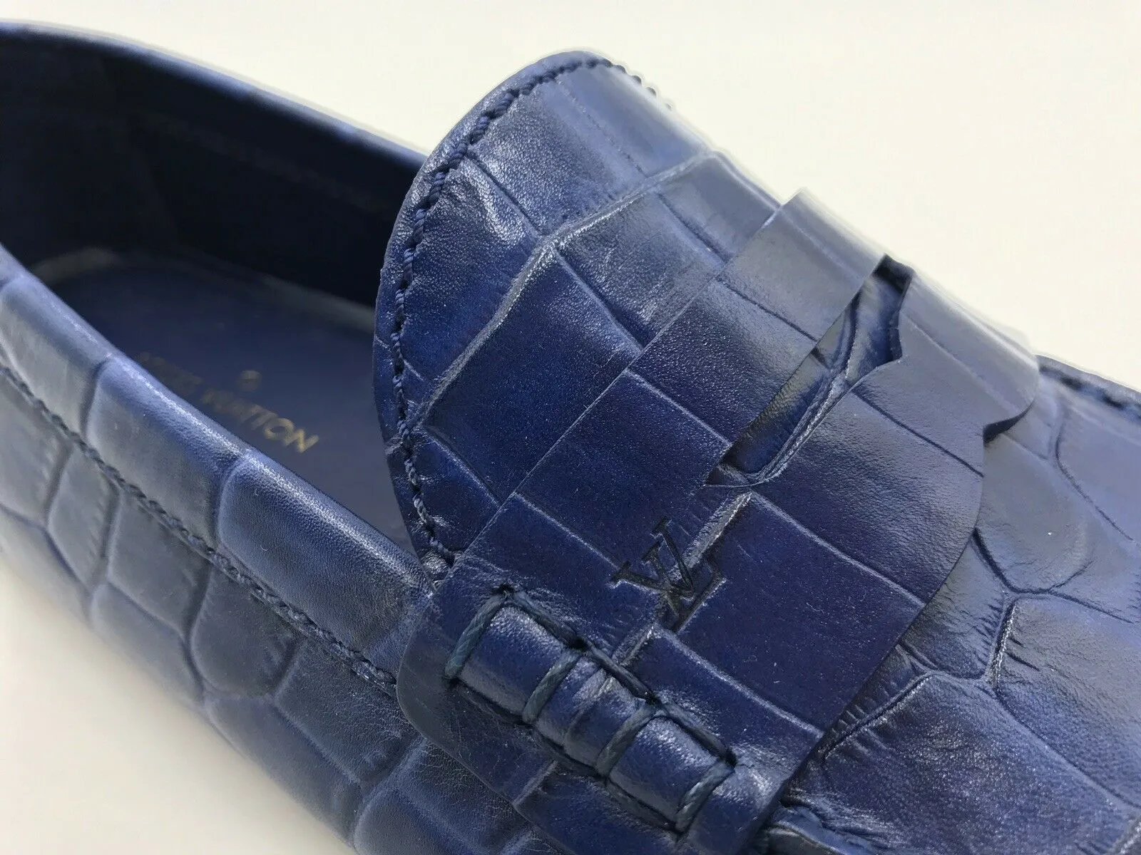 Alligator Print Shade Car Shoe