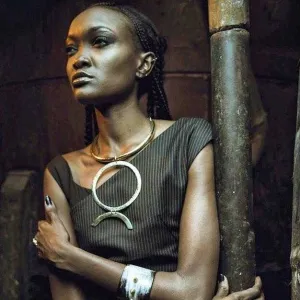 Almaz Structured Necklace