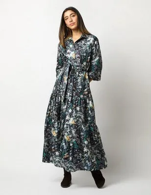 Ann Mashburn Isabella Popover Shirtdress - Blue Mary Julie Liberty