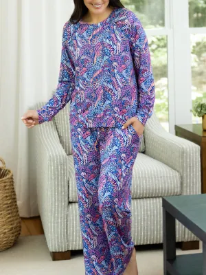 Annie Pajama Set - Mosaic Meadow