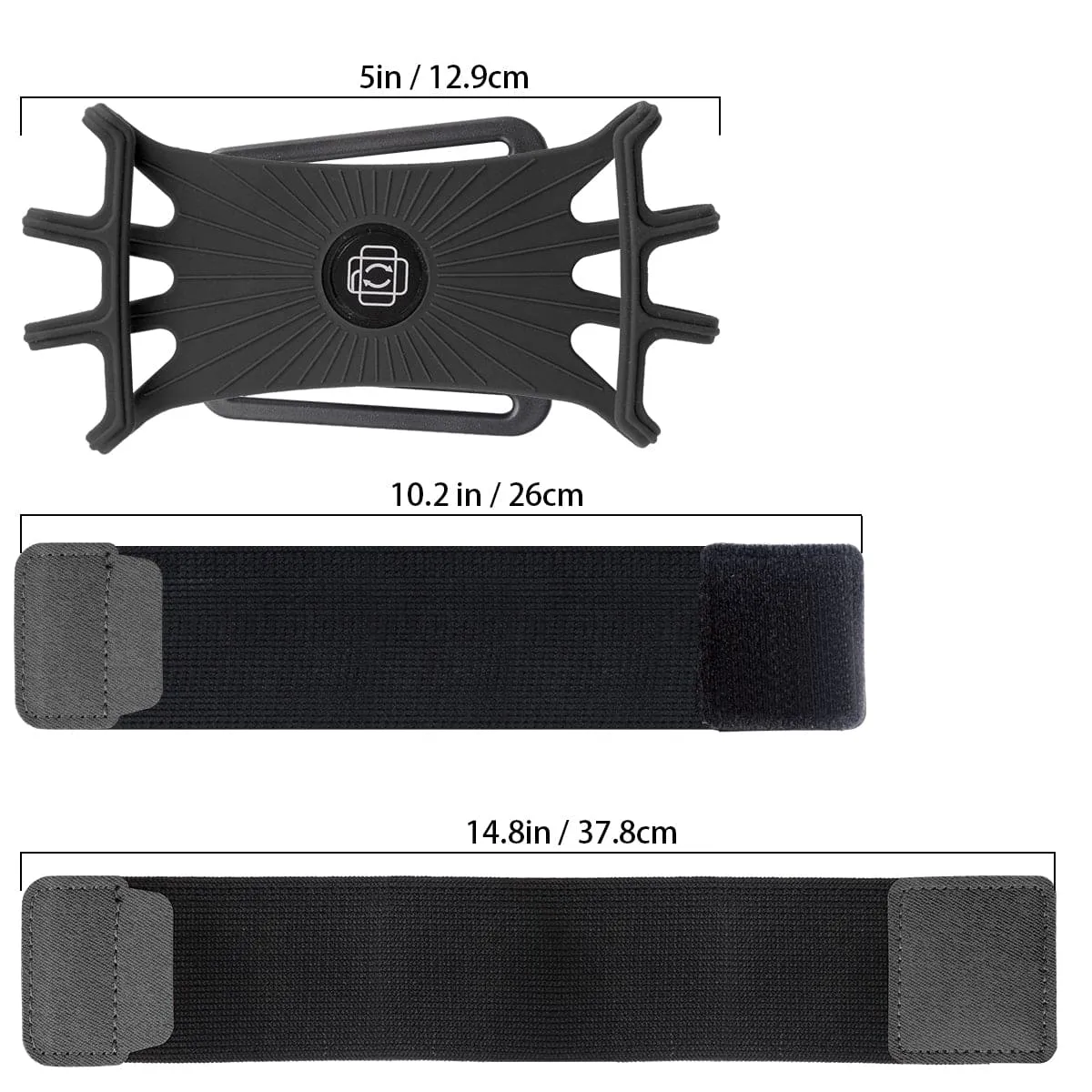 Armband Wristband 360 Degree Rotation Sport Wrist strap for smartphone
