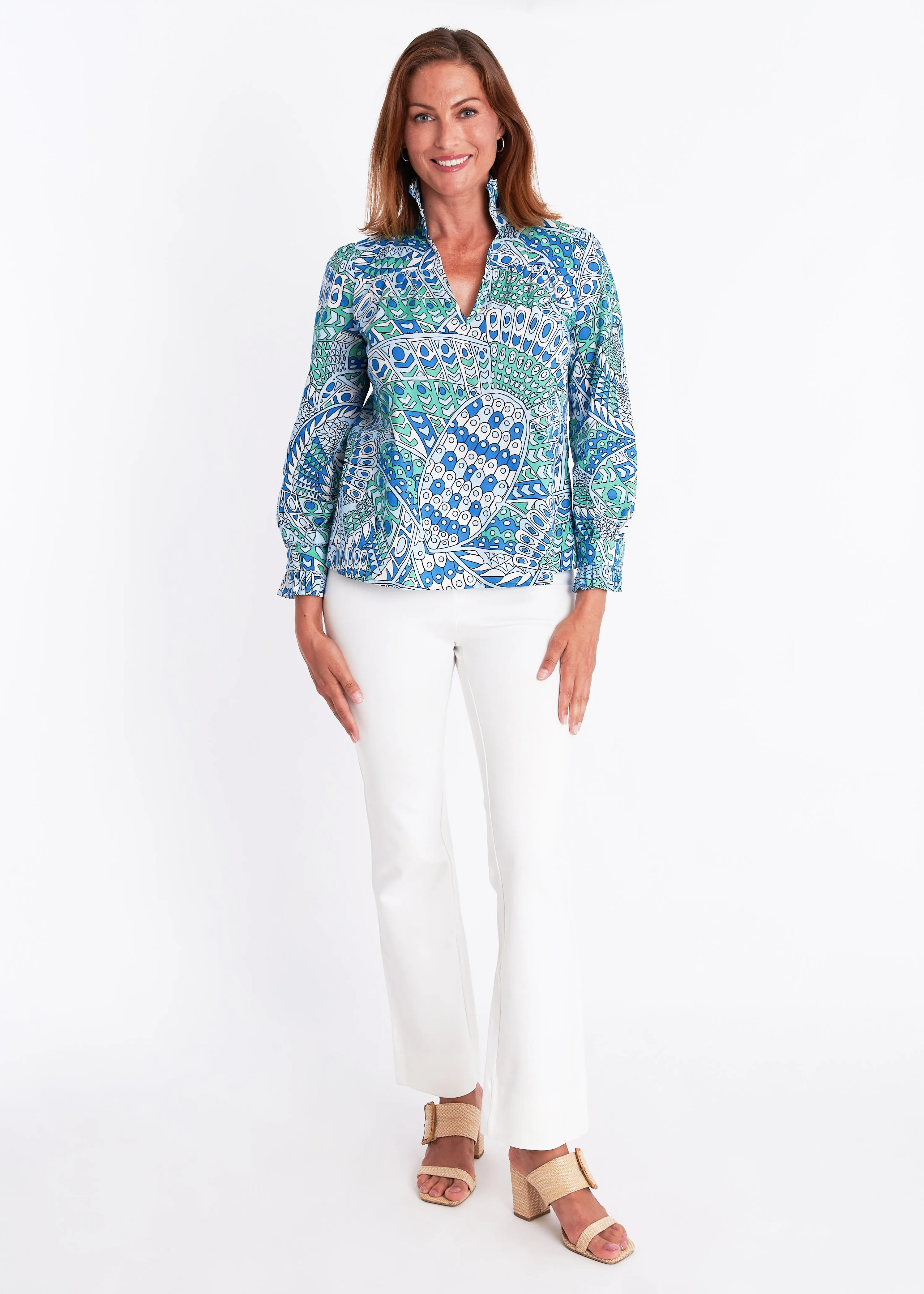 Aspen Blouse - Falcon Tides