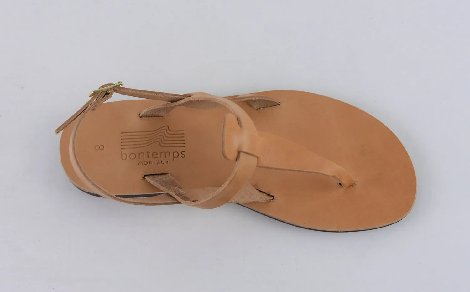 ATHENA NATURAL LEATHER SANDALS