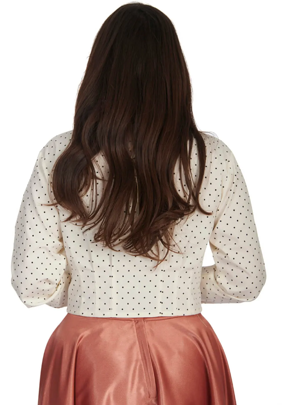 Banned Jane Spot 40's Blouse Cream