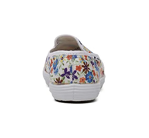 BATA Women Printed Fitness White Ballet Flats6 UK (5591297)