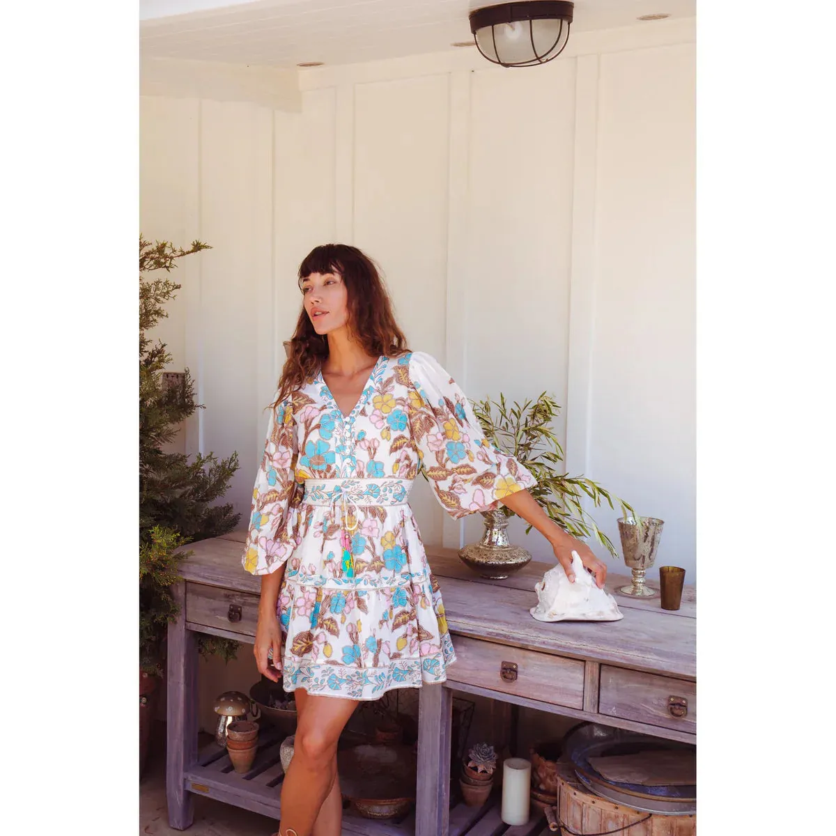 BELL BY ALICIA CLOVER MINI DRESS