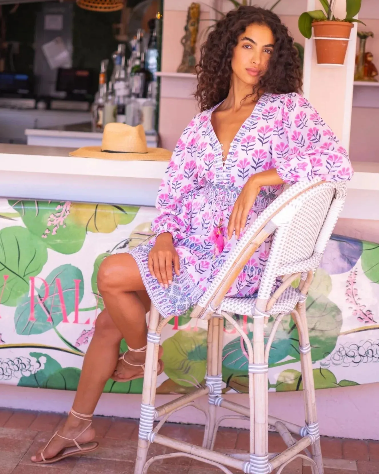 BELL BY ALICIA CLOVER MINI DRESS