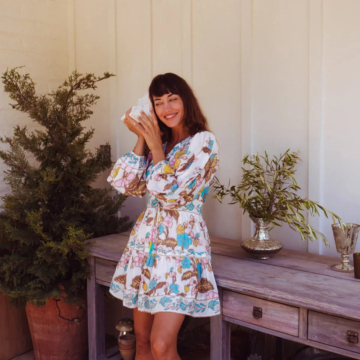 BELL BY ALICIA CLOVER MINI DRESS