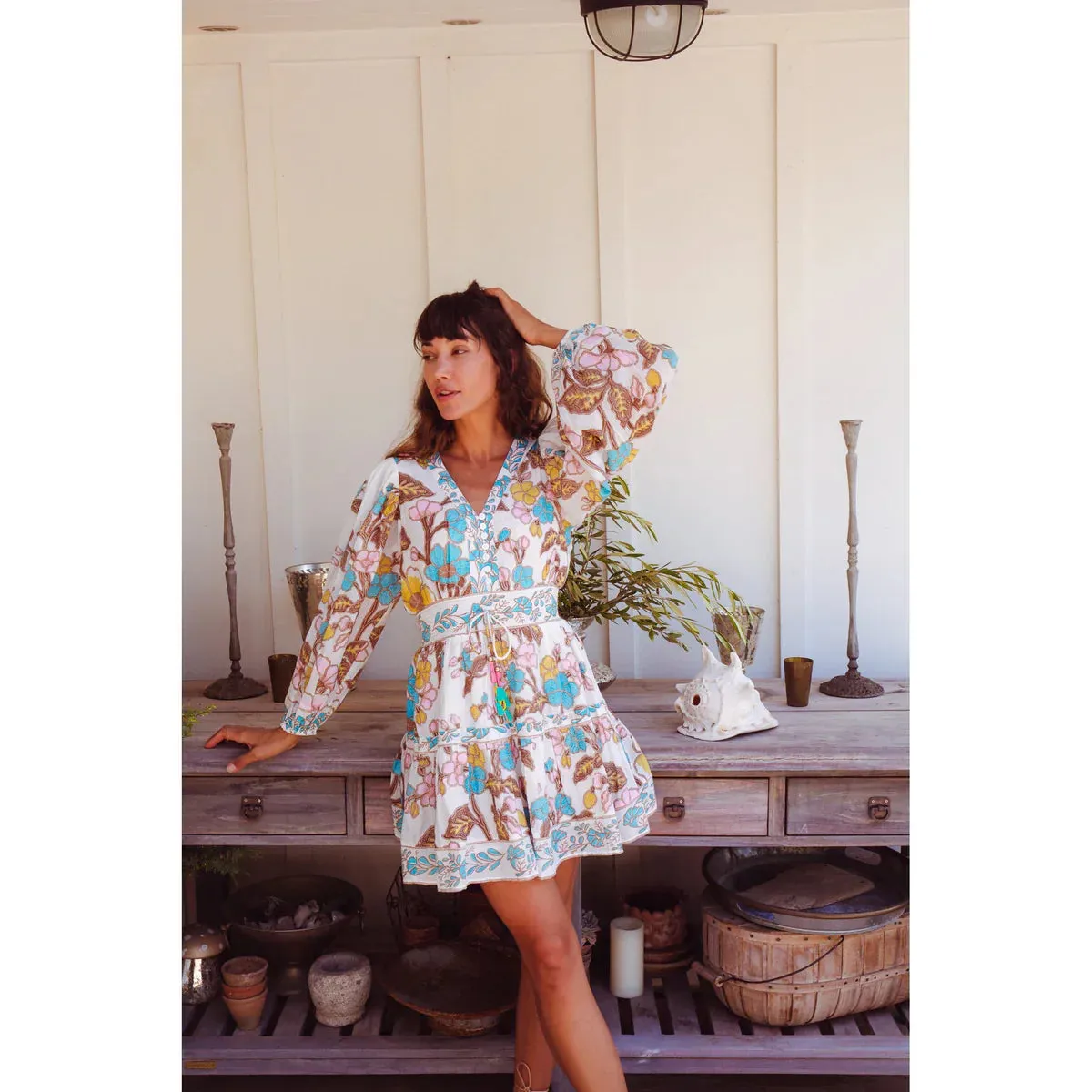 BELL BY ALICIA CLOVER MINI DRESS