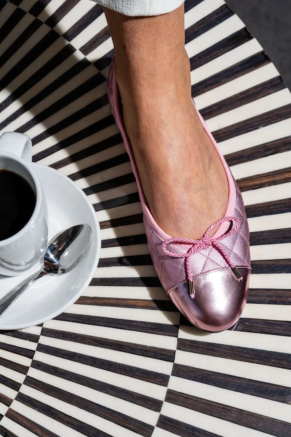 Best Quilted Leather Ballet Flat