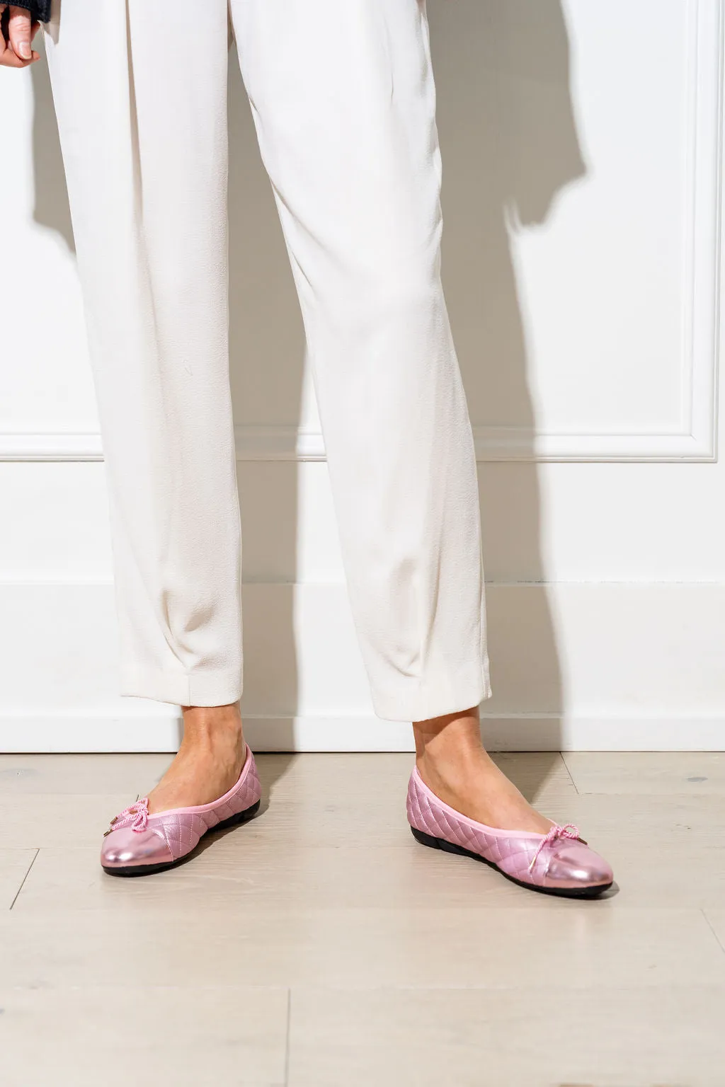 Best Quilted Leather Ballet Flat