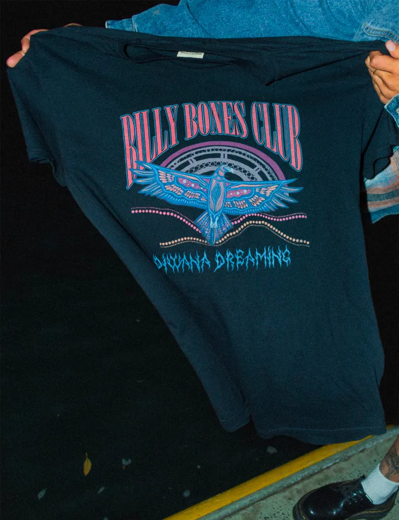 BILLY BONES CLUB DIWANA DREAMING COLLAB TEE - VINTAGE BLACK