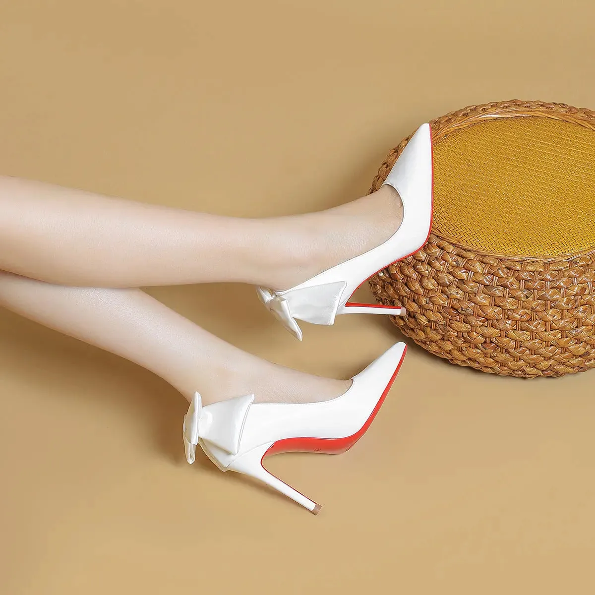 'Blakely' Pointed Toe Stiletto Heels