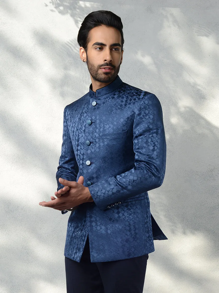 Blue Jodhpuri Suit | JadeBlue