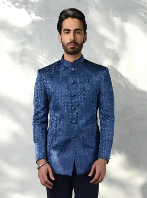 Blue Jodhpuri Suit | JadeBlue
