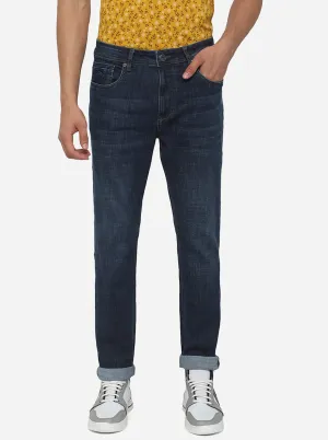 Blue Washed Straight Fit Jeans | JadeBlue