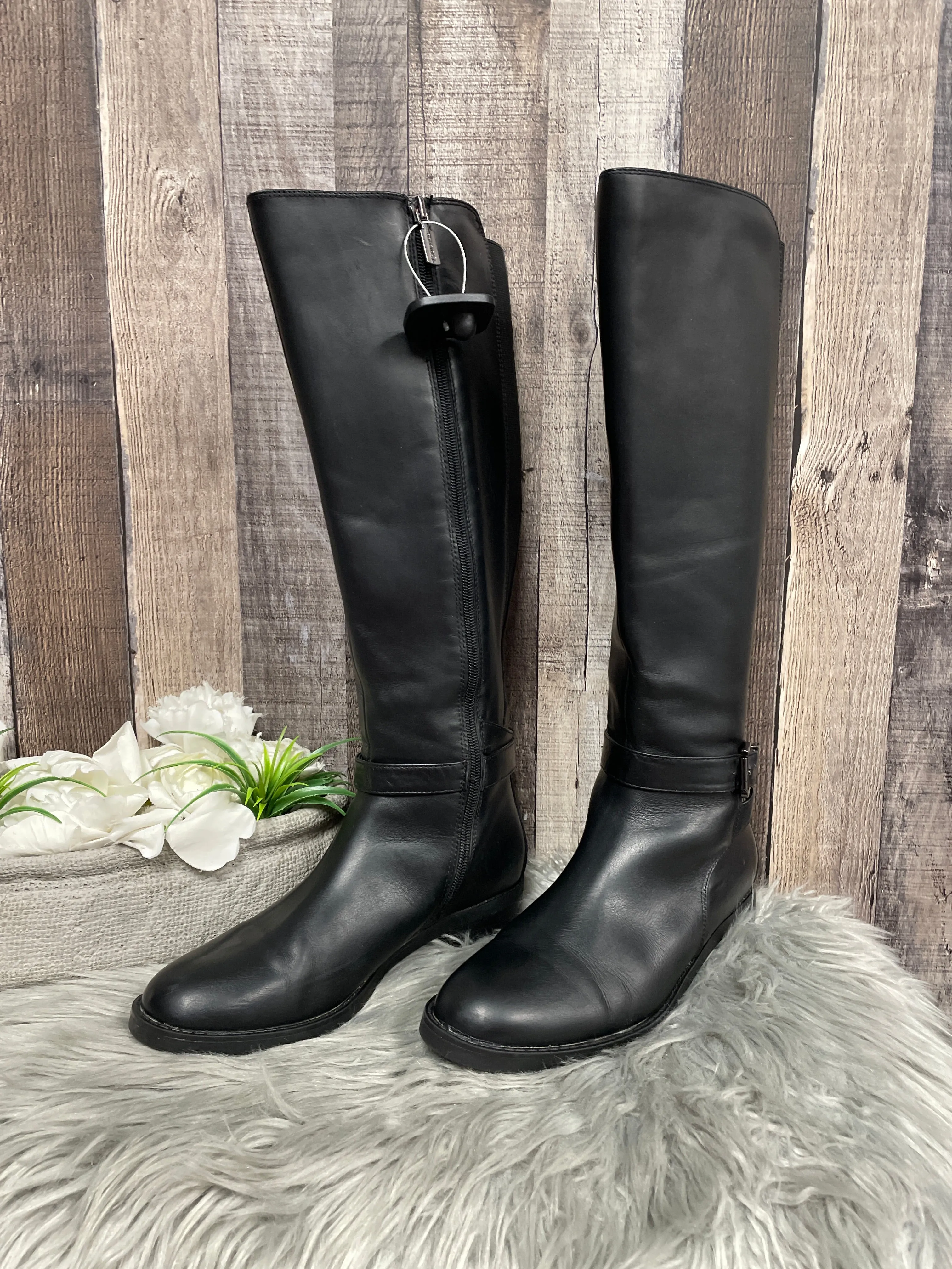 Boots Knee Flats By Blondo In Black, Size: 8