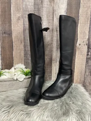 Boots Knee Flats By Blondo In Black, Size: 8