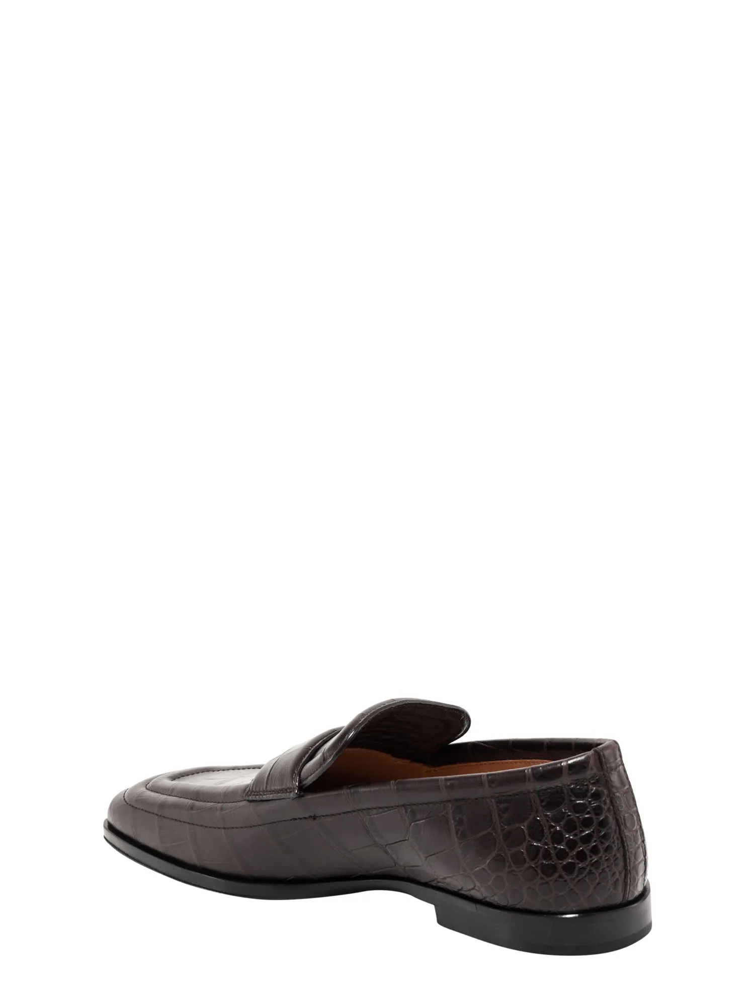 Bottega Veneta Embossed Penny Loafers