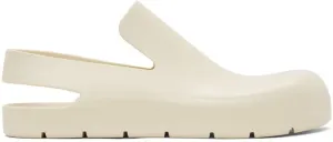 Bottega Veneta White Rubber Puddle Loafers