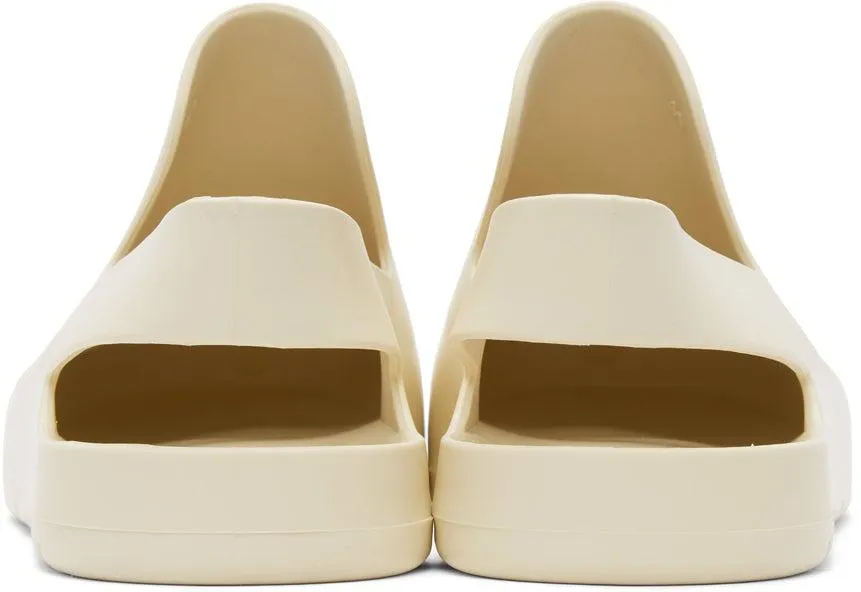 Bottega Veneta White Rubber Puddle Loafers