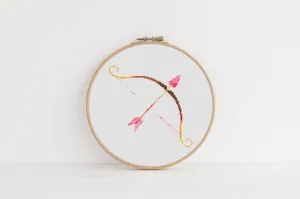 Bow and Arrow Cross Stitch Pattern #1006