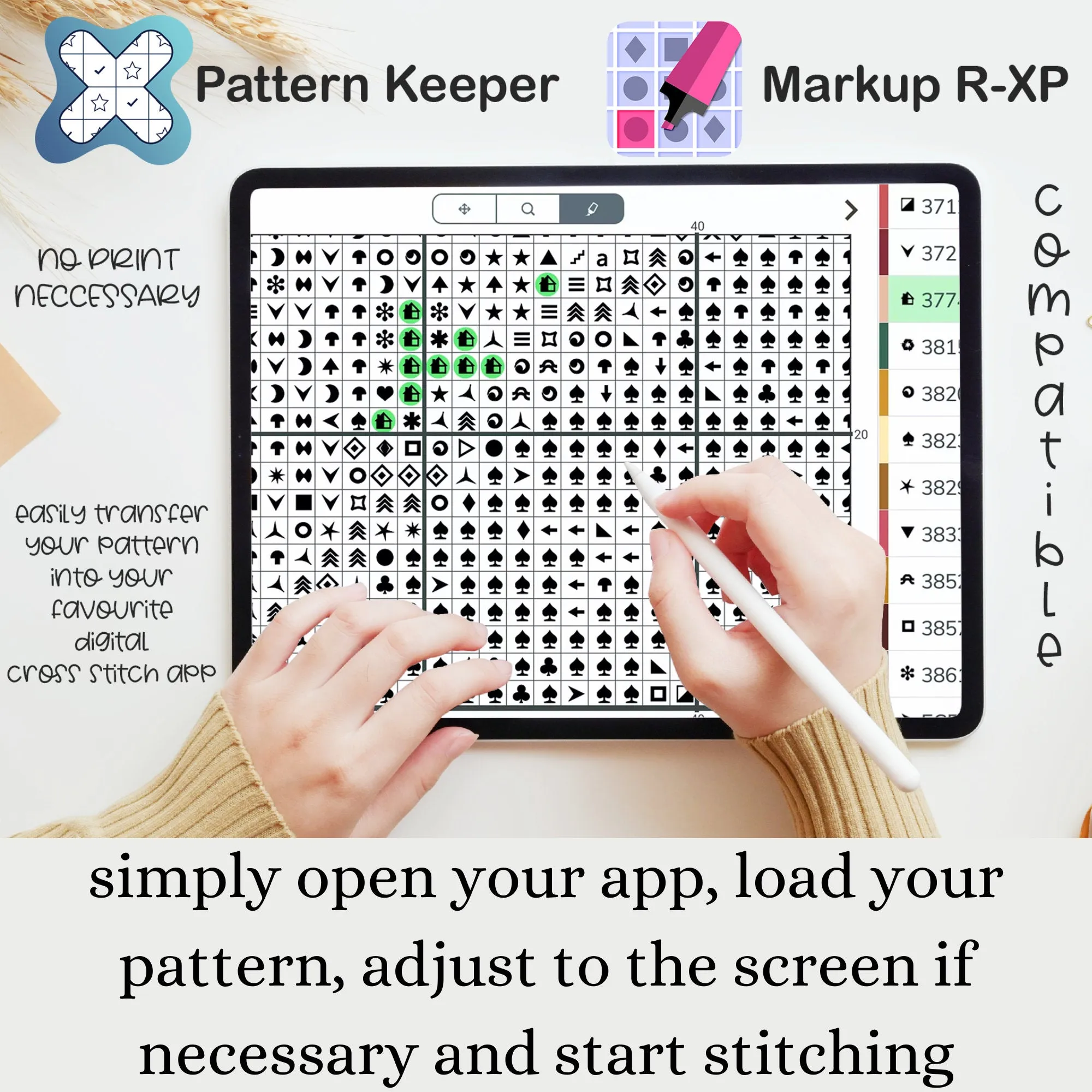 Bow and Arrow Cross Stitch Pattern #1006