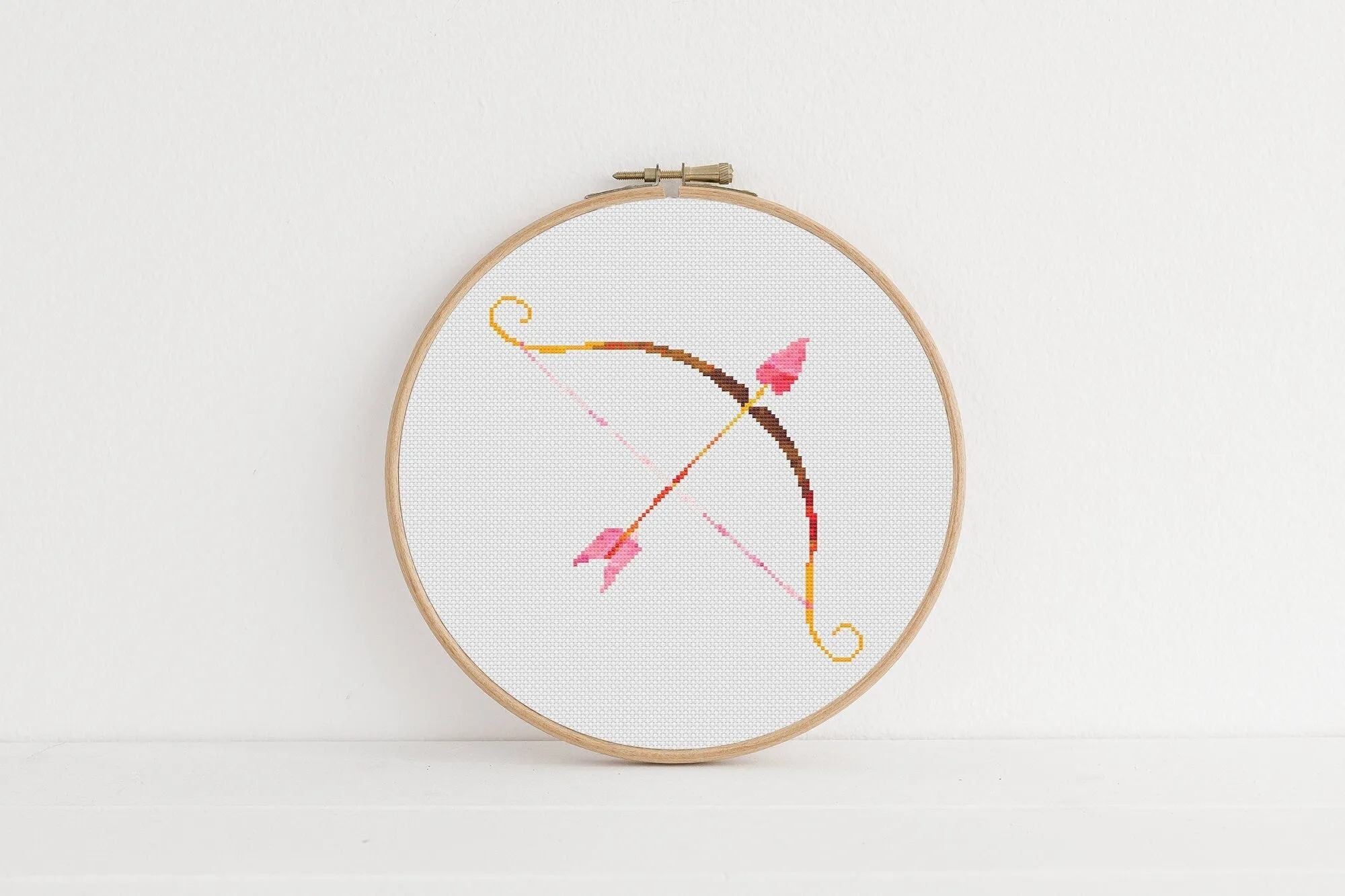 Bow and Arrow Cross Stitch Pattern #1006