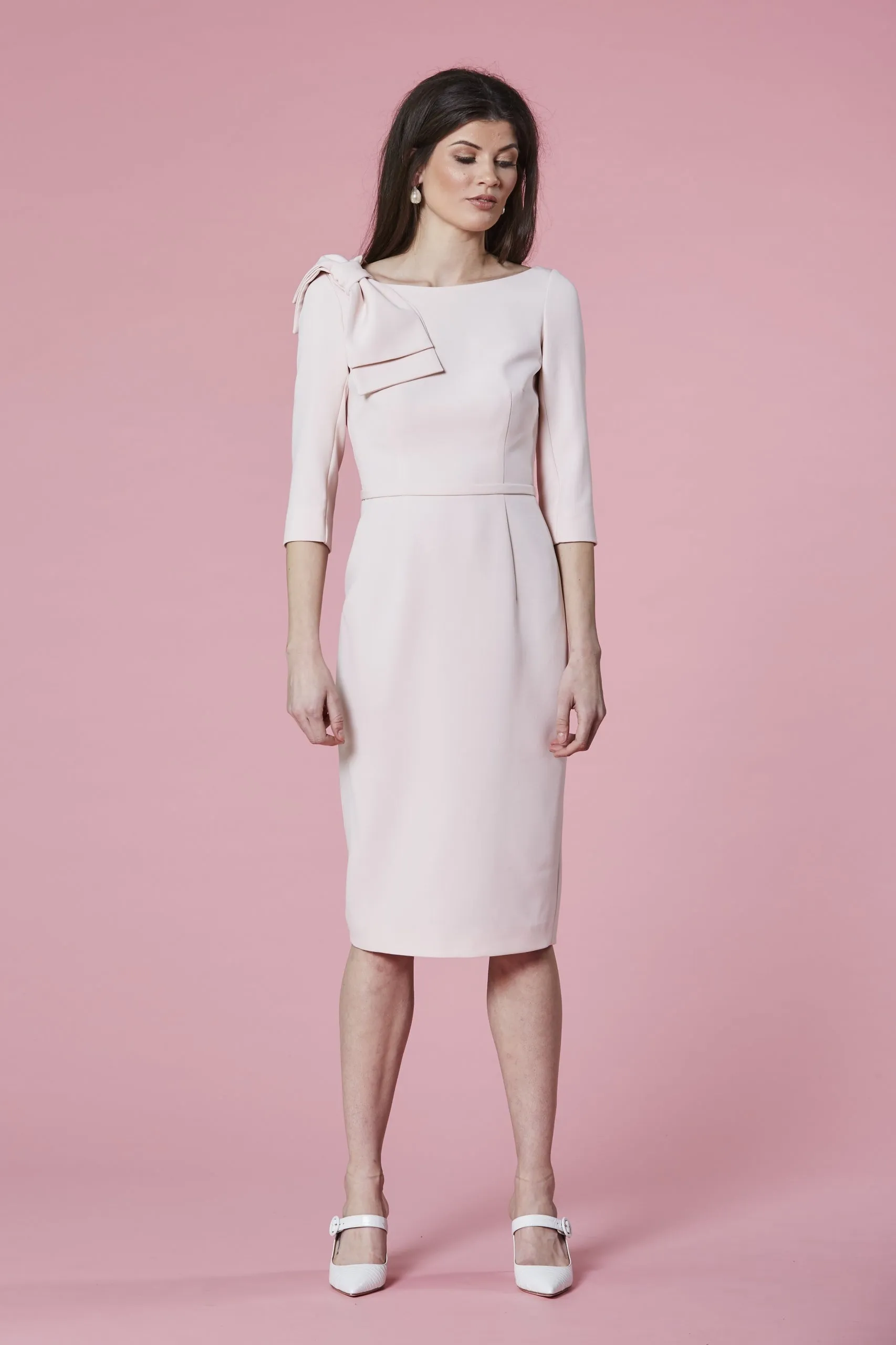 Bow Pencil Dress