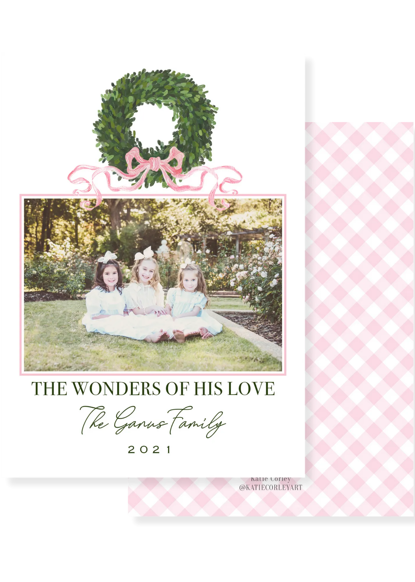 Boxwood Wreath with Pink Bow