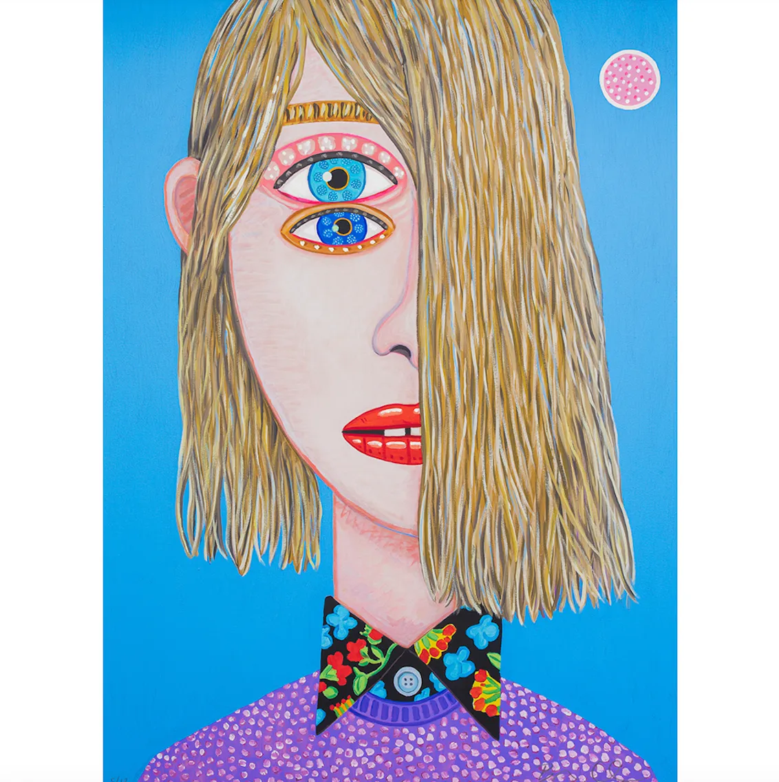 Brian Calvin, Sadie Jane, 2023; Limited Edition Print