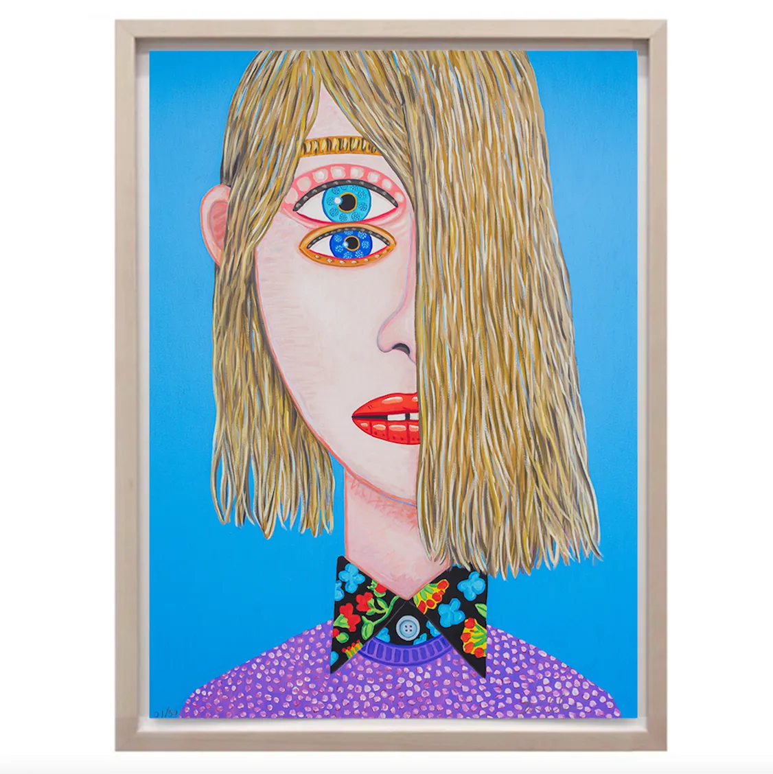 Brian Calvin, Sadie Jane, 2023; Limited Edition Print