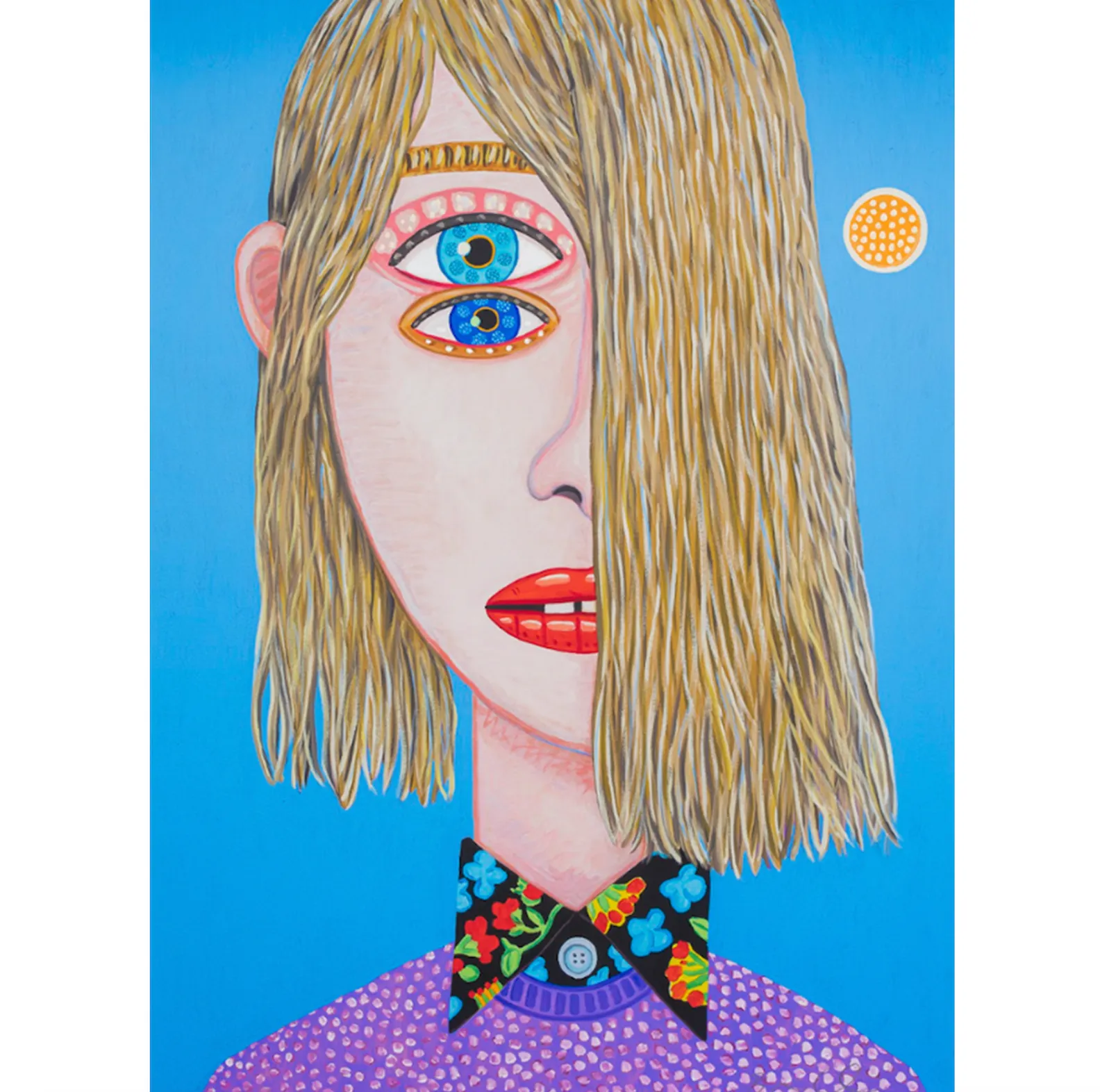 Brian Calvin, Sadie Jane, 2023; Limited Edition Print